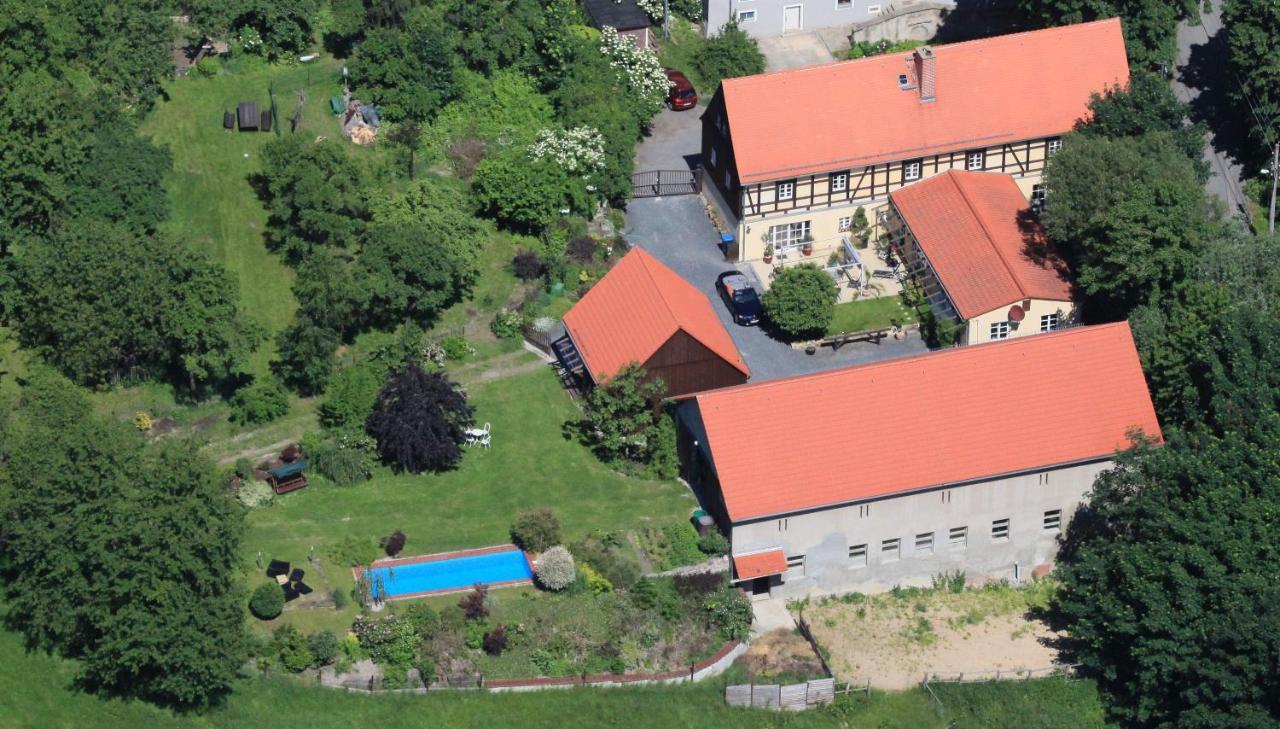 Fachwerkhaus Maxen Villa Müglitztal Kültér fotó